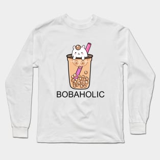 Bobaholic Unicorn! Long Sleeve T-Shirt